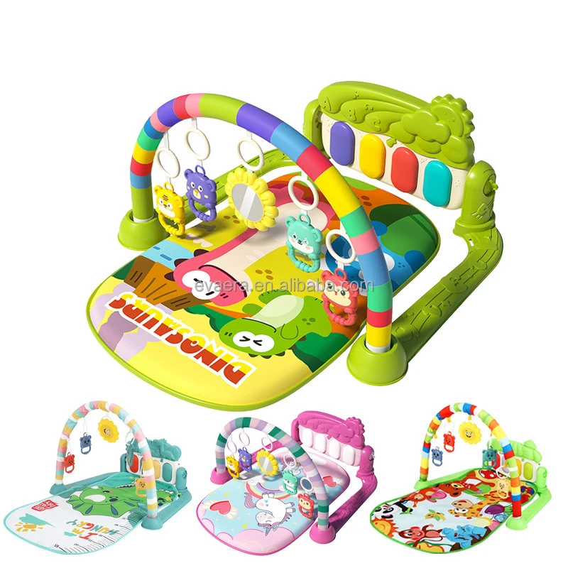 Children Cartoon Piano Play Mat Light Music Kids Mat Baby Playgym baby products hot sale in south east Asia