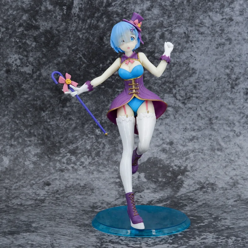 Different world life from scratch Rem Magician Rem Swimsuit box hand model  anime action figure