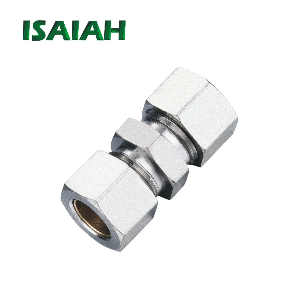 High Quality Pneumatic Component All Copper Connector Straight Through Push in Compression Fittings