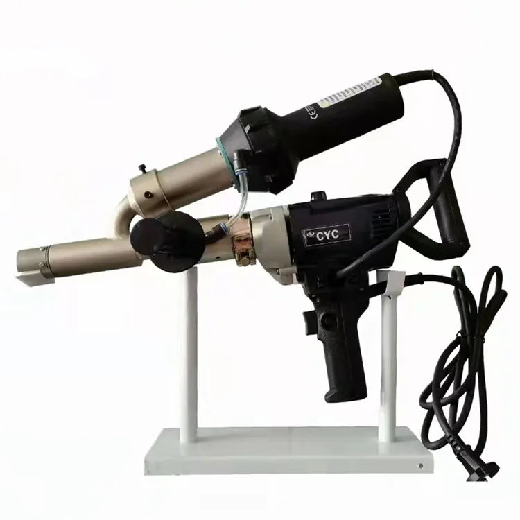 digital display extrusion plastic welding gun for PP/PE water tank pipe storage tank waterproof geomembrane welding use