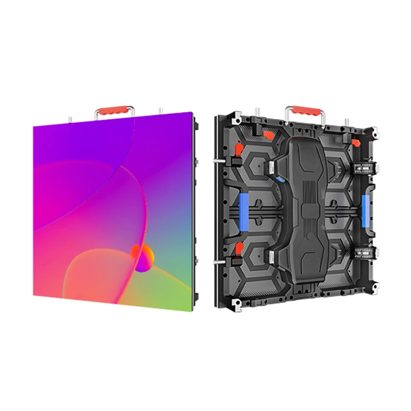 P2.5 P3.91 Indoor cylindrical column use advertising video wall custom angle arc lock curved led display screen