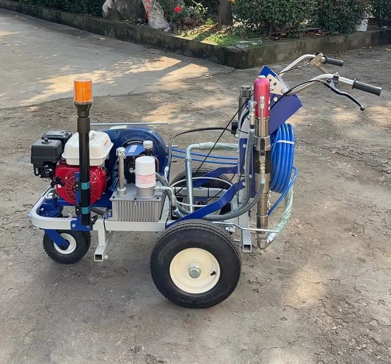 HMR Series Road Cold Paint Spray Line Marking Machine