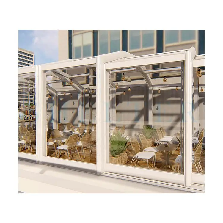 Easy Assembling Winter Garden House Skylight Sunroom for All Seasons Use
