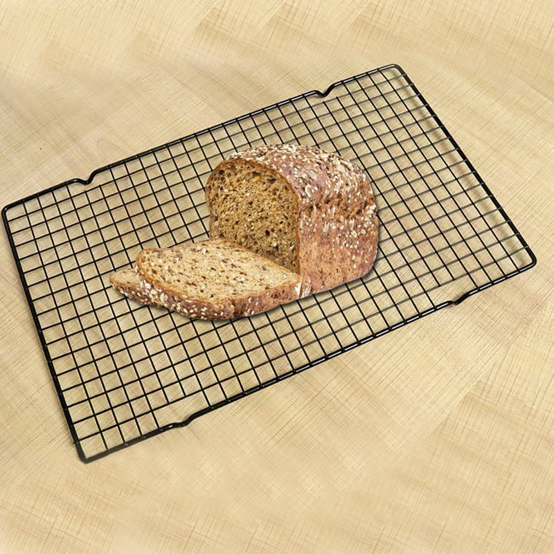 Kitchen Baking Tools Pizza Bread Barbecue Cookie Biscuit Holder Shelf Steel Wire Grid Cooling Tray Cake Food Cooling Rack