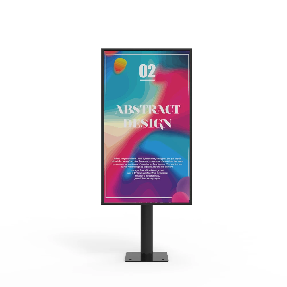 Indoor 32 43 49 55 65 Inch Floor-to-ceiling window  advertising High Brightness Advertising PlayerLCD Display