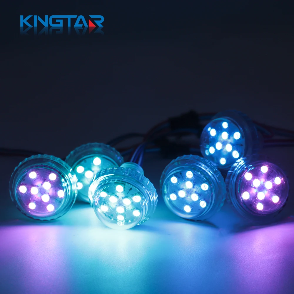 24 В DC Smart RGB светодиодный свет 35 мм адресные огни 9 SMD Освещение для развлечений пиксель