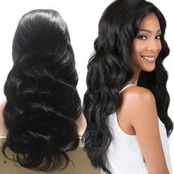 360 Lace Frontal Wig vendor Pre Plucked With Baby Hair Brazilian Body Wave Remy Hair 40 inch full lace human hair wig