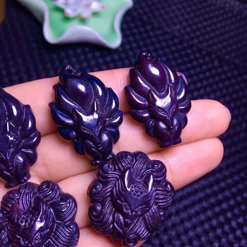 Оптовая продажа Лидер продаж различные формы резьба из натурального фиолетового Сугилита