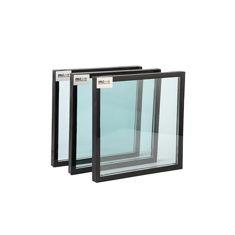 Apartment Garden Building Industrial Insulating Glass Argon Gas Filling Reflective Glass Wall Panels Greenhouse Curtain
