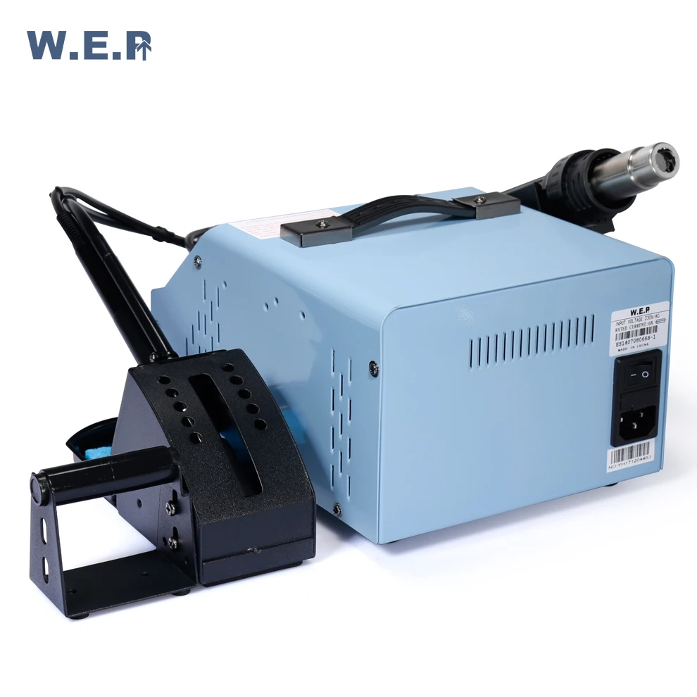 WEP 992DA+ BGA rework station  hot air gun diaphragm pump soldering iron