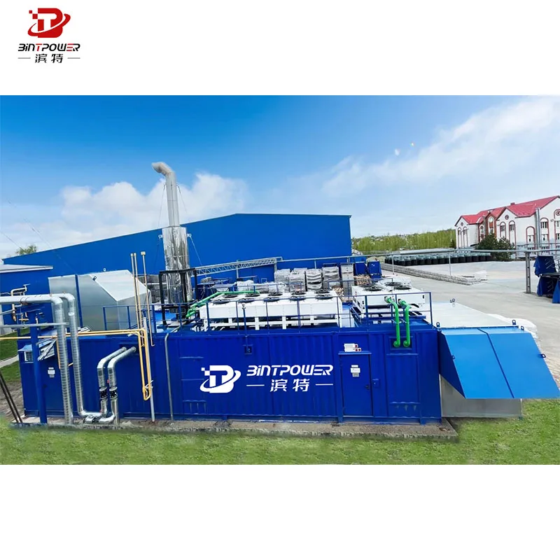 1MW 1200kw 1500kVA 2000kVA Power united power generator CHP Cogeneration Unit