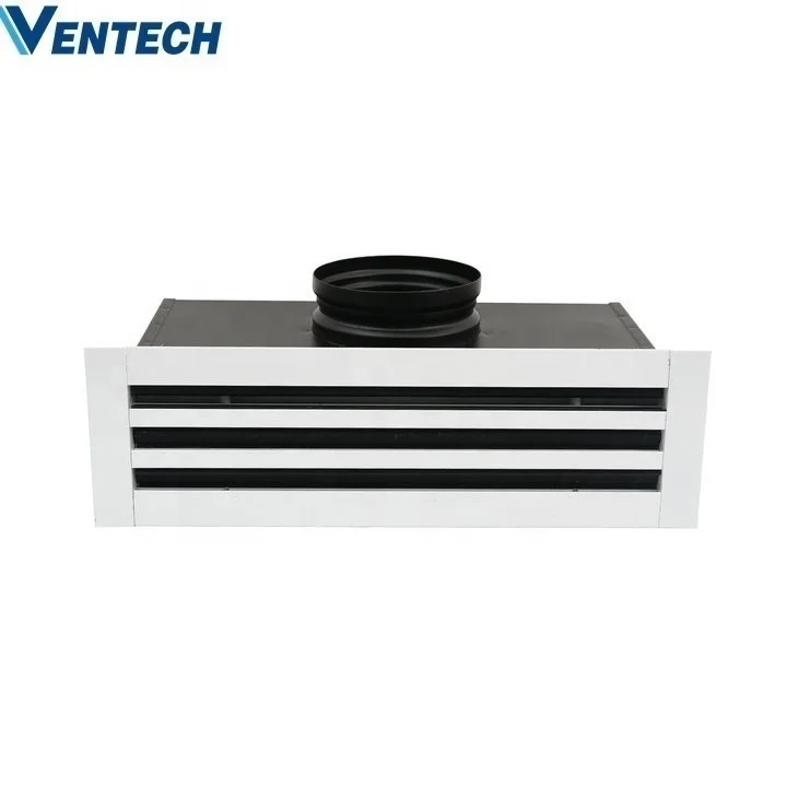 Ventech Factory Price Aluminum Linear slot diffuser Adjustable Air outlet Diffuser
