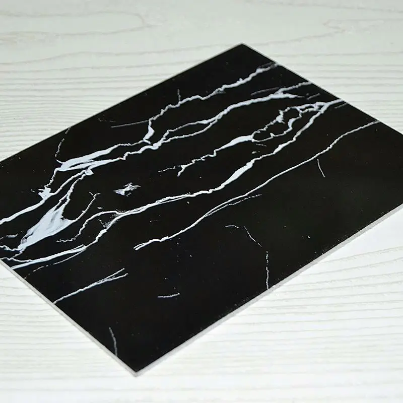 anton Fair 3d pvc panels poly granite sheet for wall decoration