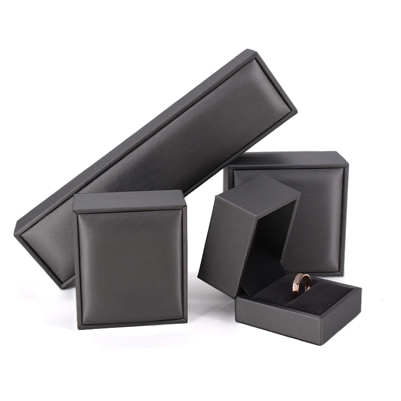 Новые товары, прямые поставки из Китая, роскошная витрина, шкатулки для ювелирных изделий, подарочная упаковка с логотипом для ювелирных изделий, коробка для колец