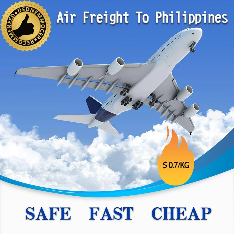 cheap ups tnt dhl fedex ems express door to door forwarder air shipping freight from guangzhou china to philippines by air