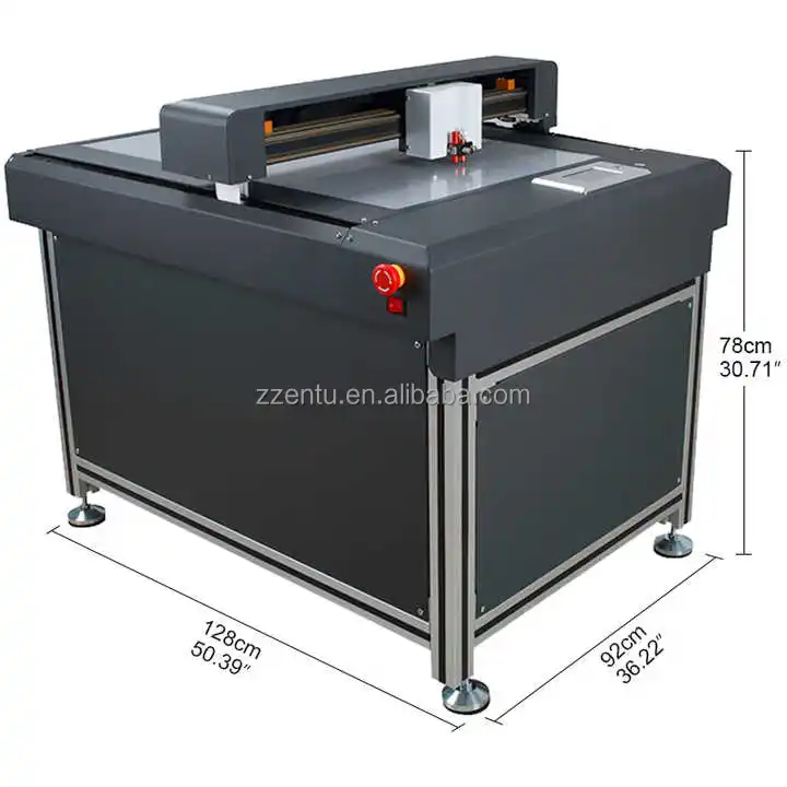 corrugated cardboard cutting plotter carton box making machine 70*90cm flatbed cutting plotter with software