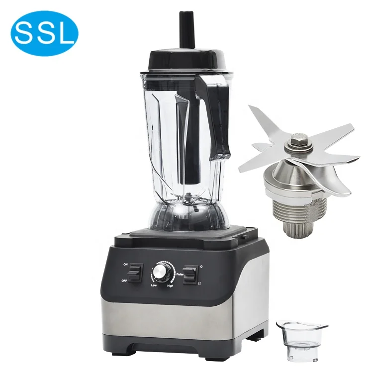 Высокопроизводительный коммерческий смеситель-блендер для замороженного сока мощностью 1680 Вт, одобрен CE