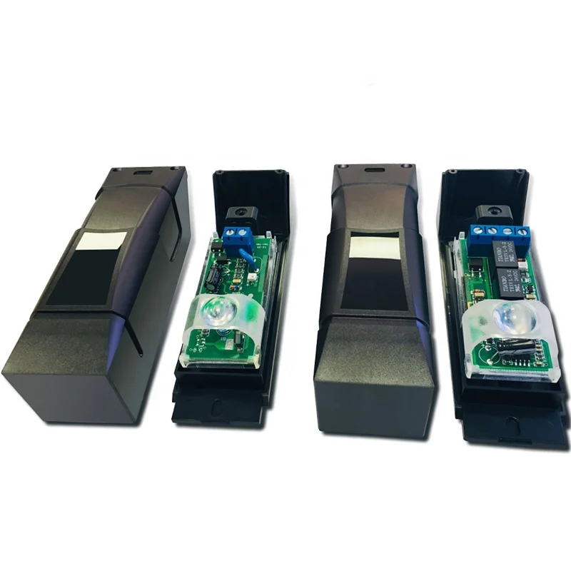 Sliding Gate Safety Detector 12V 24V AC/DC Infrared Barrier Alarm For Opener Single Beam Sensor Motion Sensor Photocell Gate