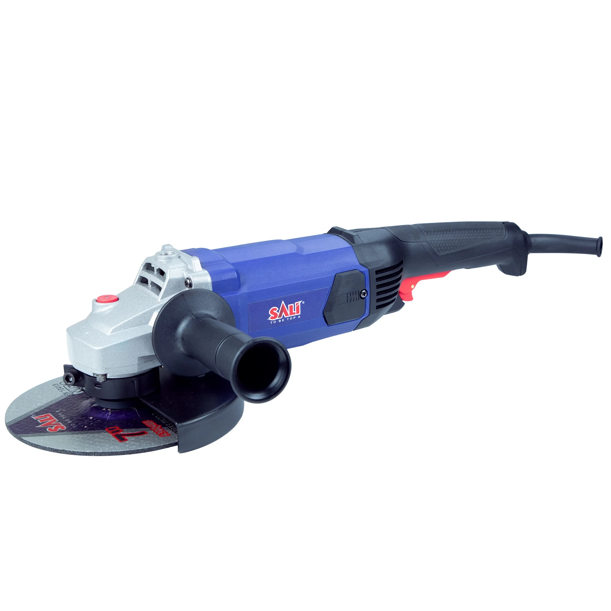 6180G Model Ergonomic Rubber Auxiliary Handle 1800W 3 Position Placement Electric Angle Grinder