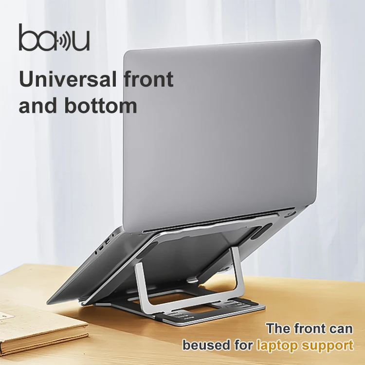 Hot sale Foldable Stainless steel laptop stands laptop stand adjustable monitor and laptop stand For Living