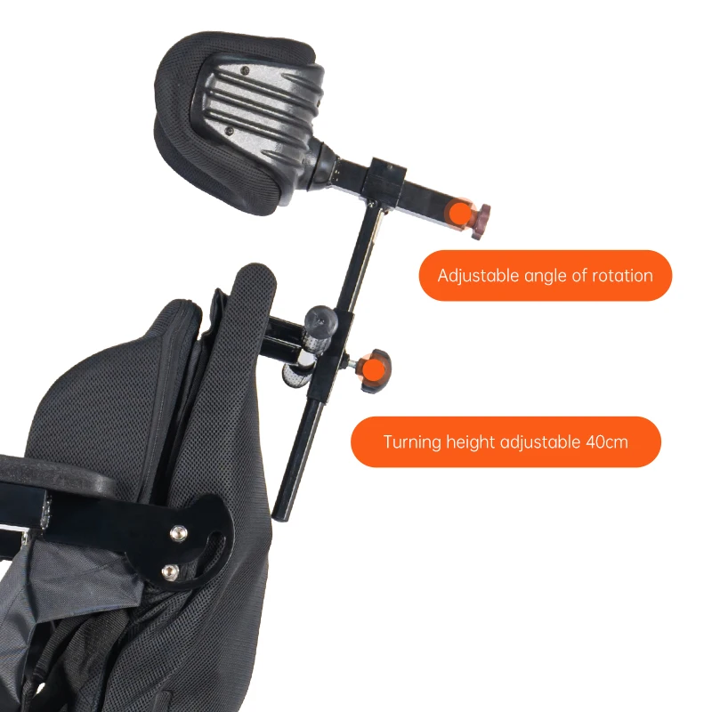 Electric standing wheelchair standing reclining  lying driving on the ground with the Ergonomics back rest and headrest-BZ-Z12