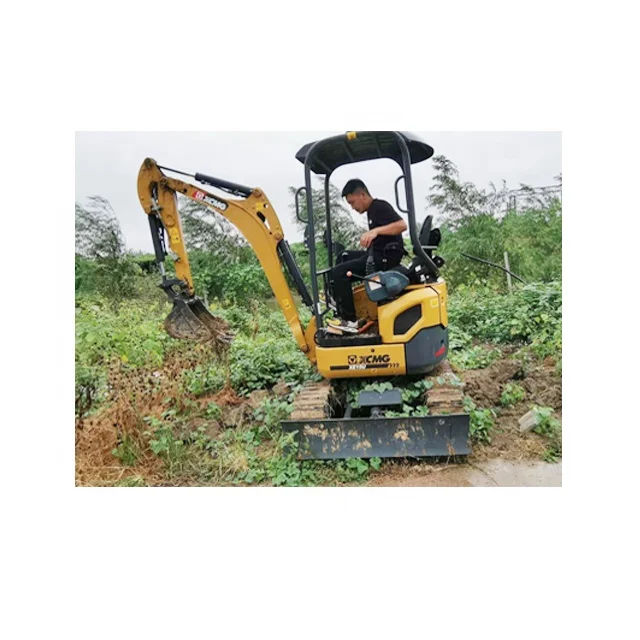 Crawler excavator China mechanical miniature hydraulic excavator XE15U water power transportation construction