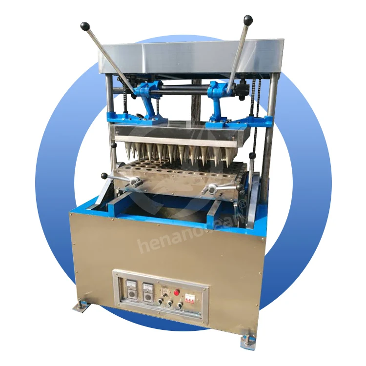 OCEAN Full Automatic Electric Edible Cup Waffle Make Production Line Ice Cream Cone Maker Machine Price