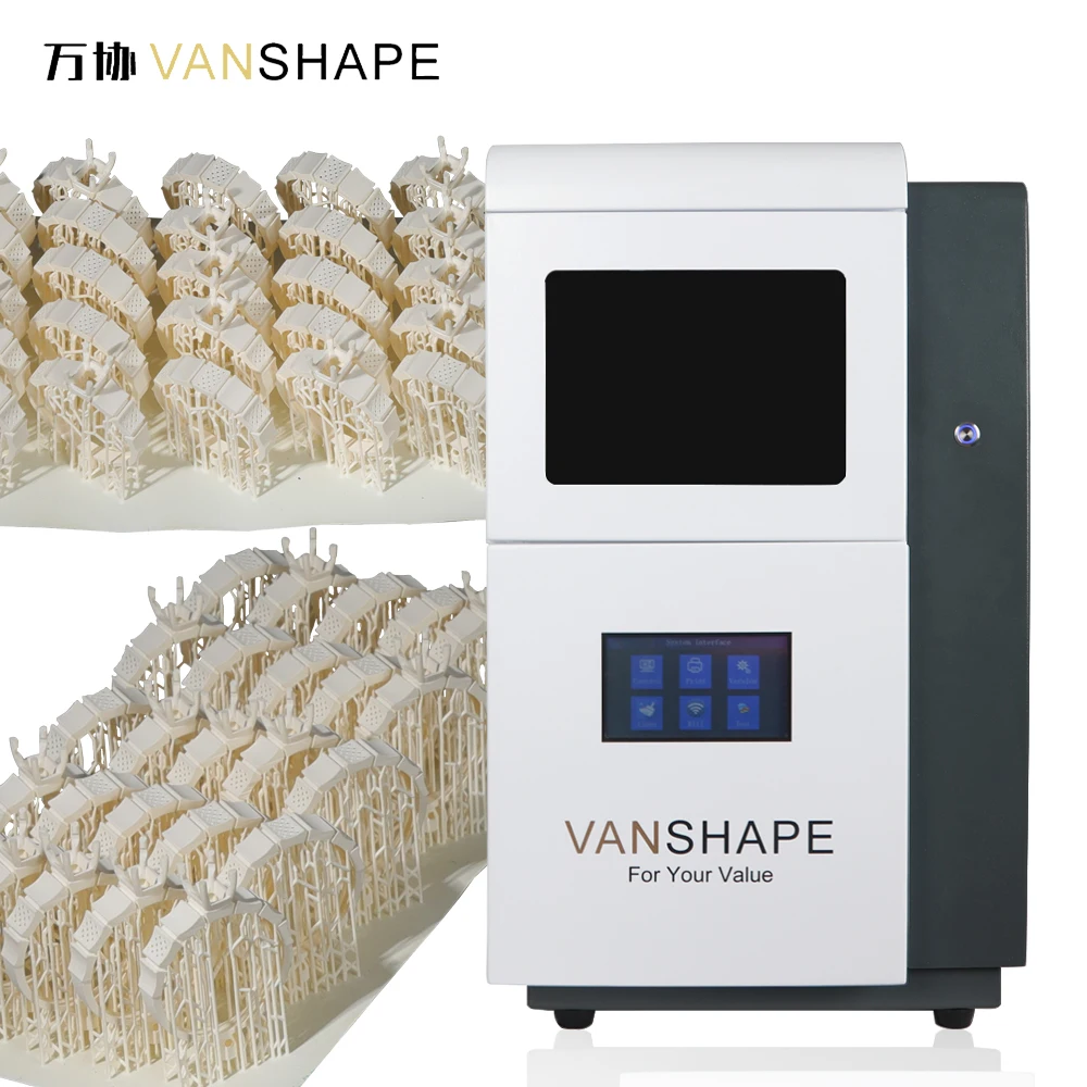 Vanshape High Resolution  3D Wax Printer High Wax Content Fast Curing Jewelry Castitng Resin Printer