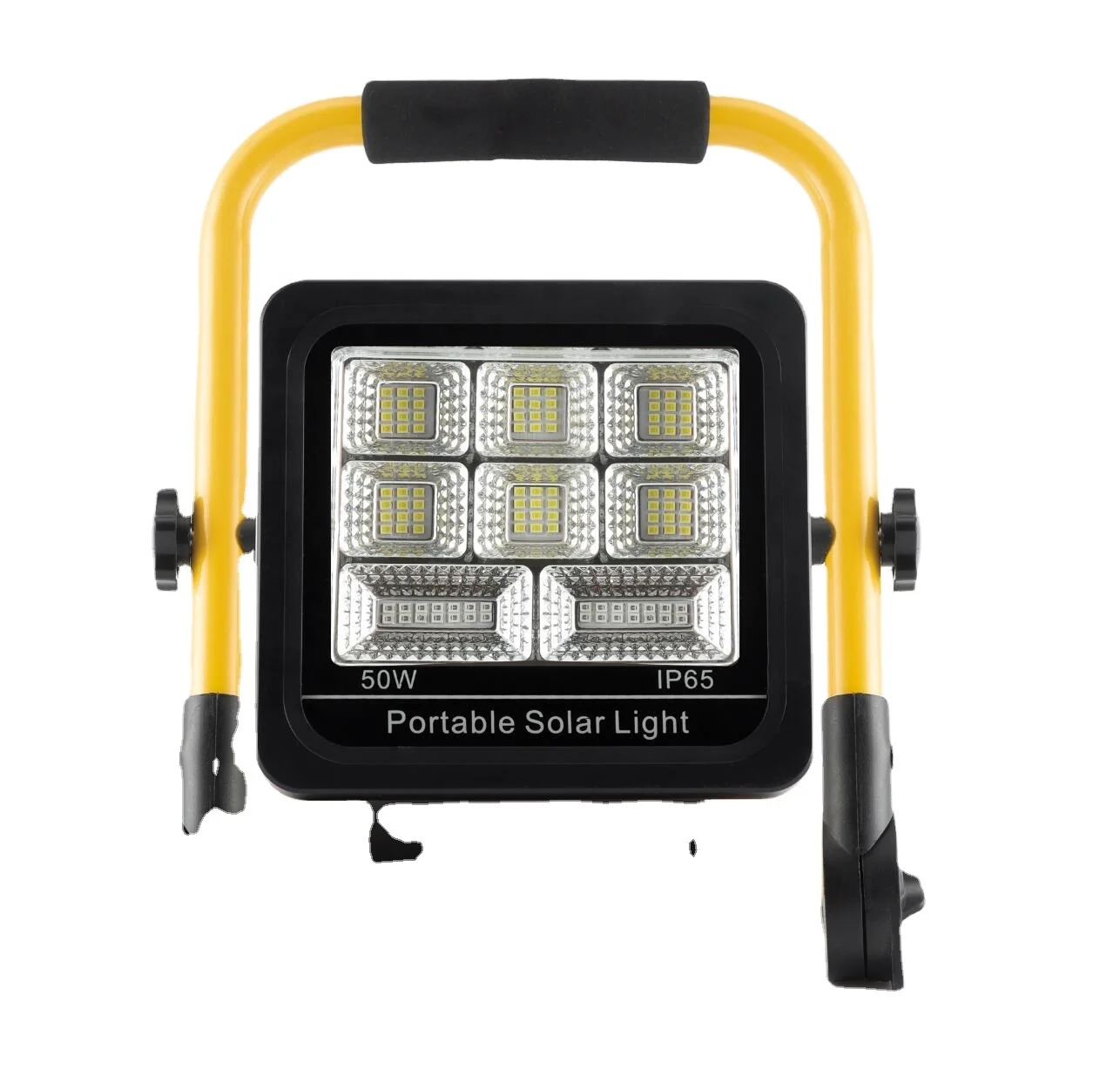 USB Rechargeable Emergency Security camping light 50W 100W Solar Flood Lights outdoor indoor