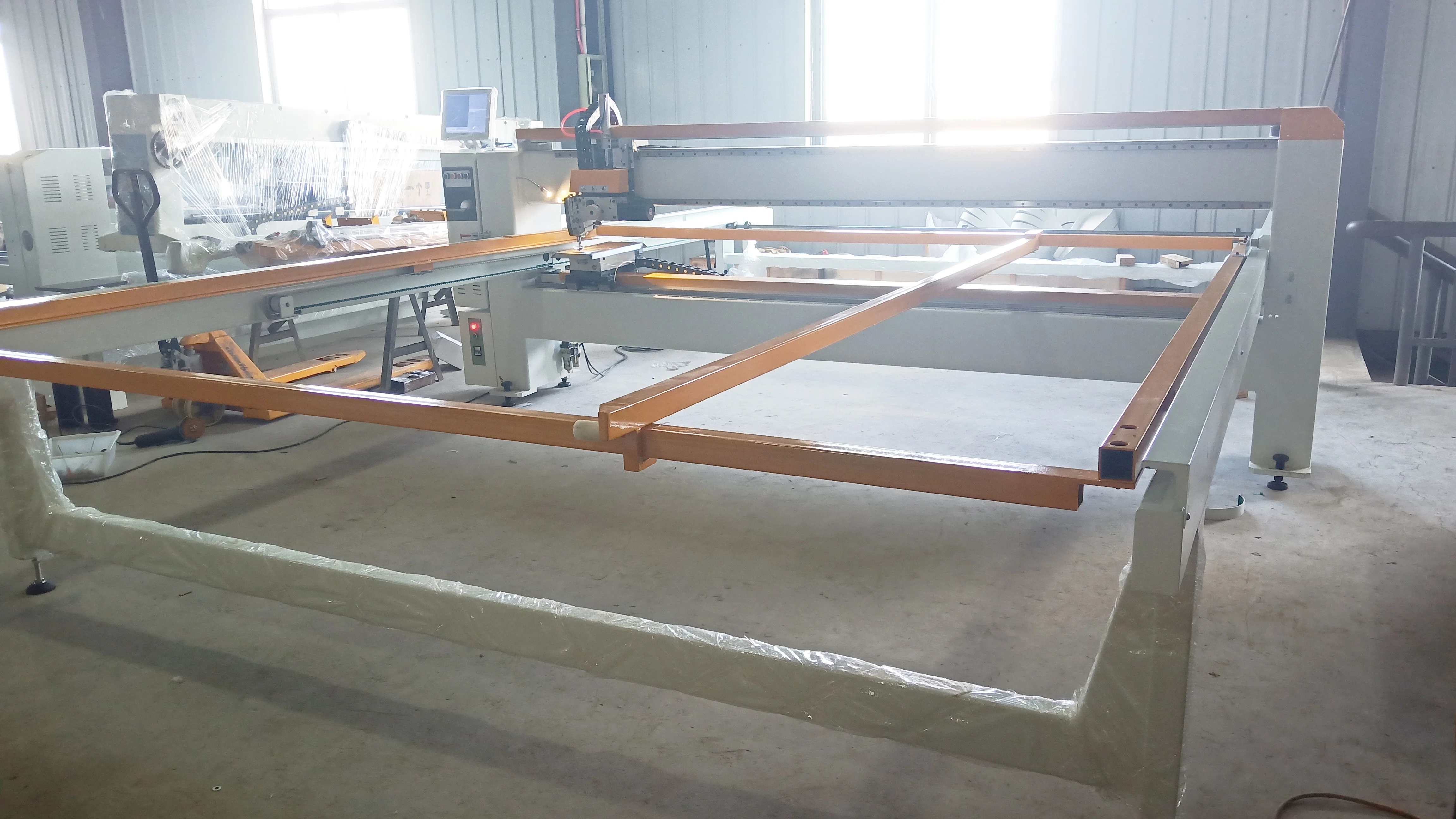 New Sewing Quilt Making Bedding Quilting Machines Single Needle For Sale