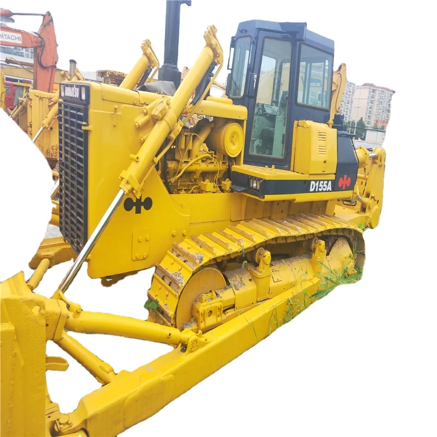  Б/у komatsu бульдозер Гусеничный D155A-2/D155A-5/D155A в хорошем состоянии и высокое качество 100% импортируется из Японии на