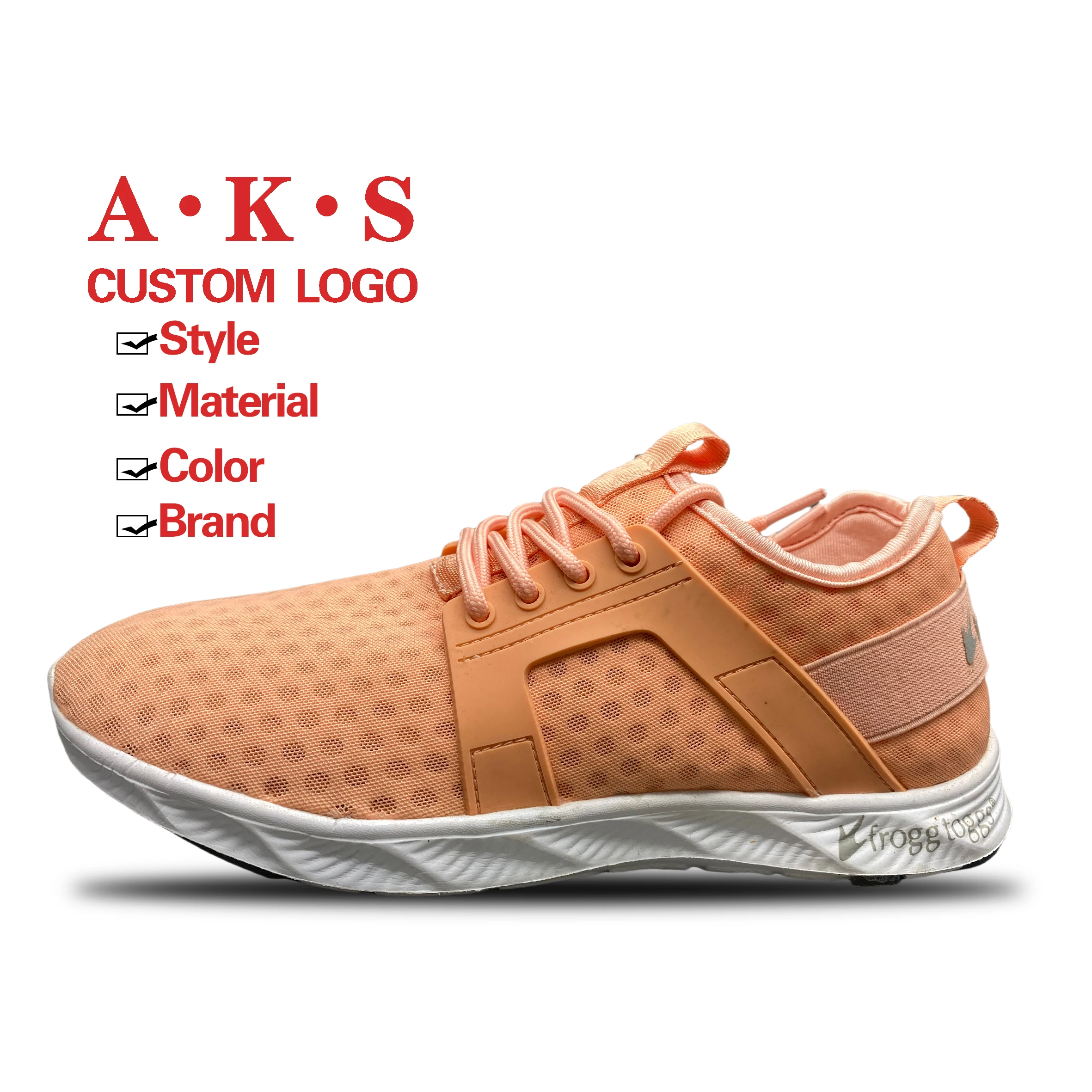 A.K.S. Zapatos Summer Shoes Men Sneaker Casual Mesh Soft EVA Sole Flying Weaving Sneakers Shoes For Men
