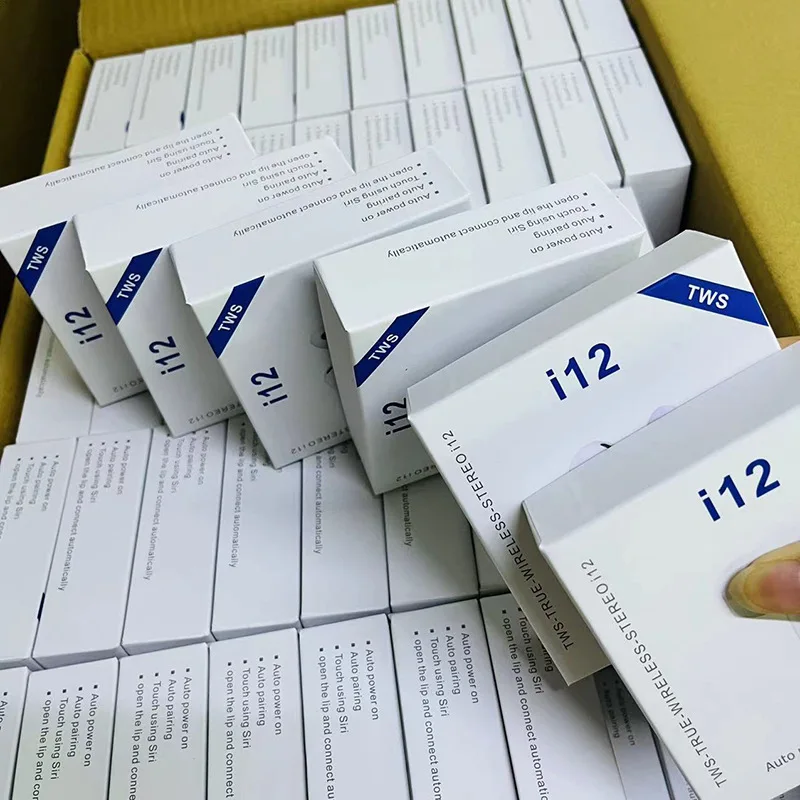 Audifonos Inalambricos Fone Bluetooth Tws I12 Wireless Earphones Headphone Auriculares In-ear Headset For Airpodes