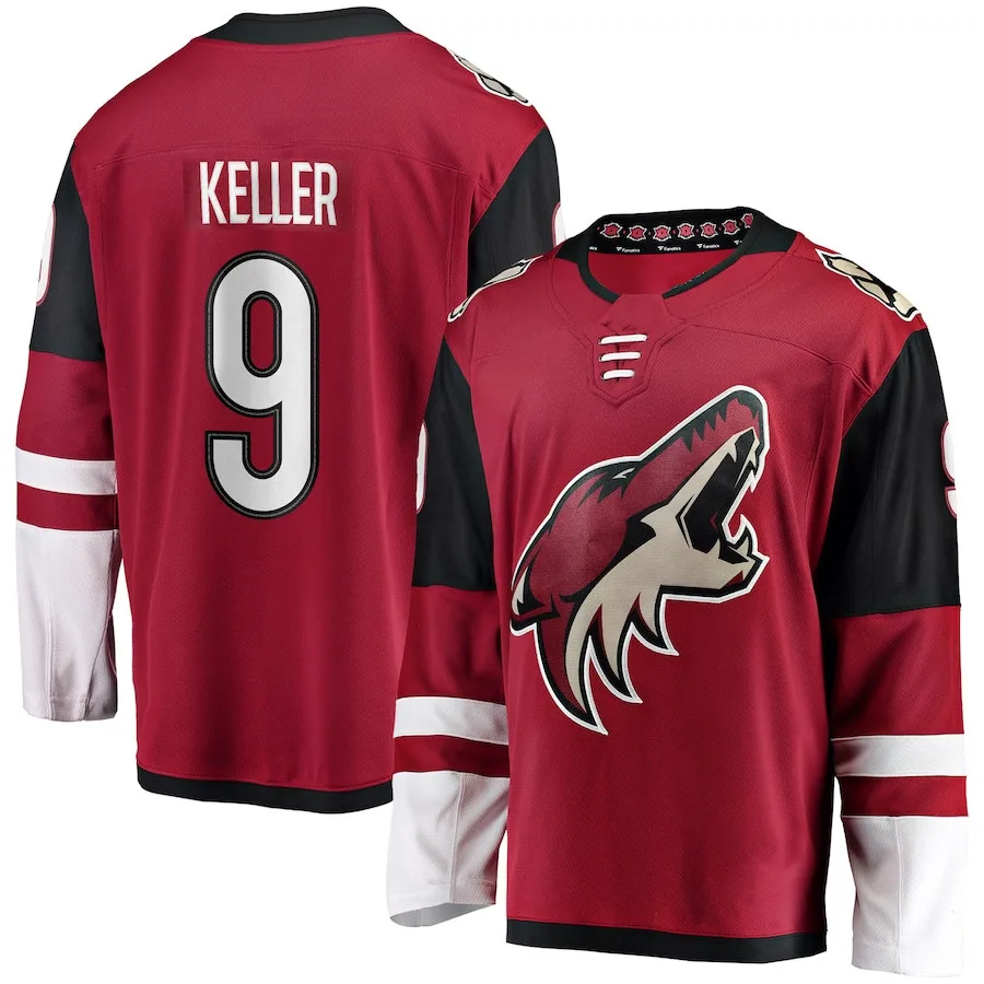 2023 New China Best Quality Custom Arizona Cheap Stitched Sports Ice Hockey Jerseys 81 Kessel 9 Keller 97 Roenick
