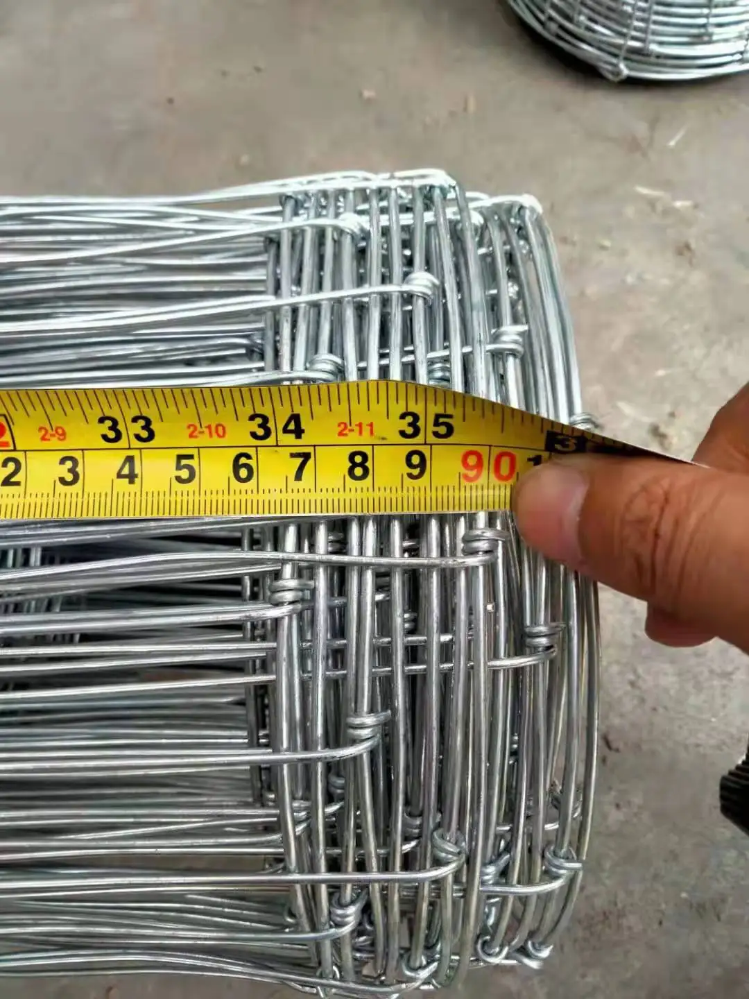 8ft height 50m length rural cattle sheep goat fixed knot deer fence