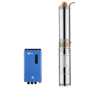 
Solar dc permanent magnet submersible water pump with mppt external controller 