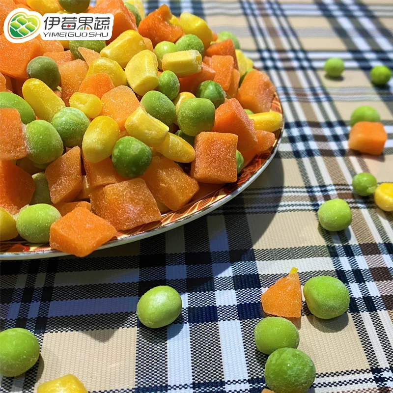 Frozen mixed vegetables carrot sweet corn green pea