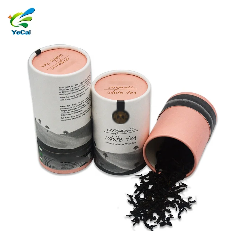 Новейший дизайн, герметичная упаковочная коробка для чайных цилиндров, упаковка для пищевых продуктов