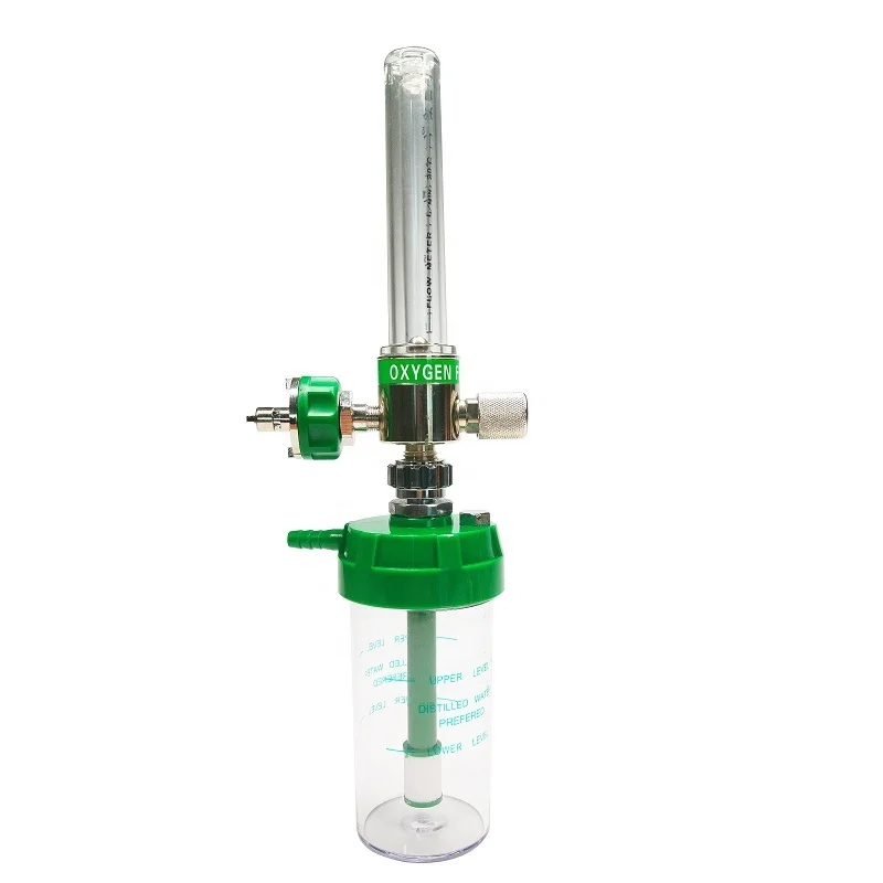 DISS Oxygen FlowMeter Medical Gas  Flowmeter with Humidifier