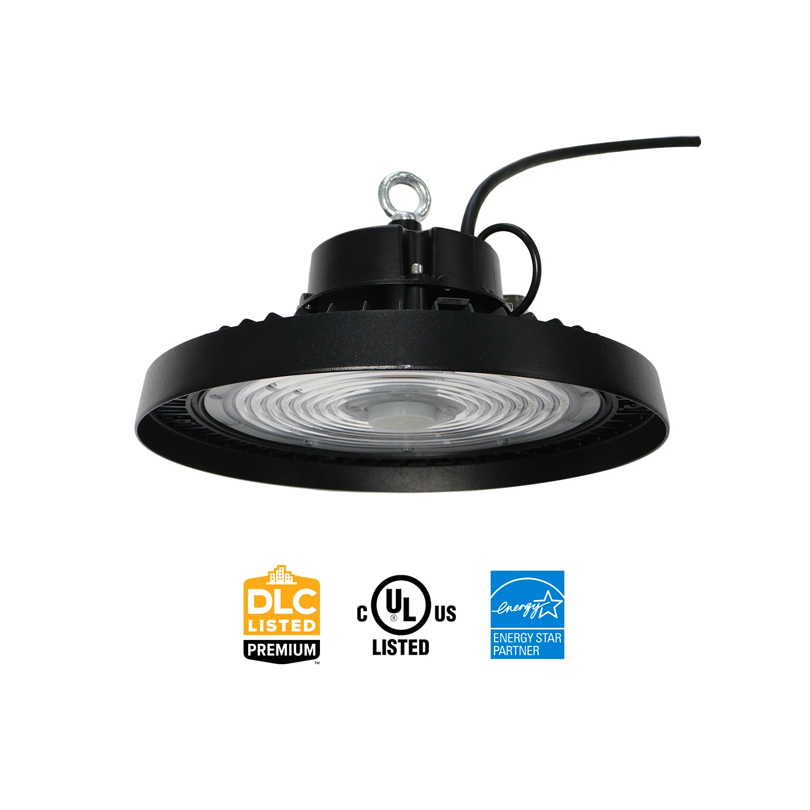 AC100-277V  200W UFO LED High Bay Lights with Motion Sensor 60Degree 90Degree 120Degree Beam Angle Available