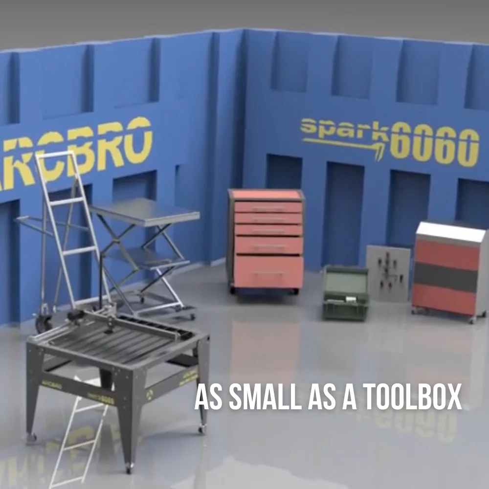 Spark Metal Cutting Machine Small Mesa De Corte Cnc Plasma Cutter For Workshop