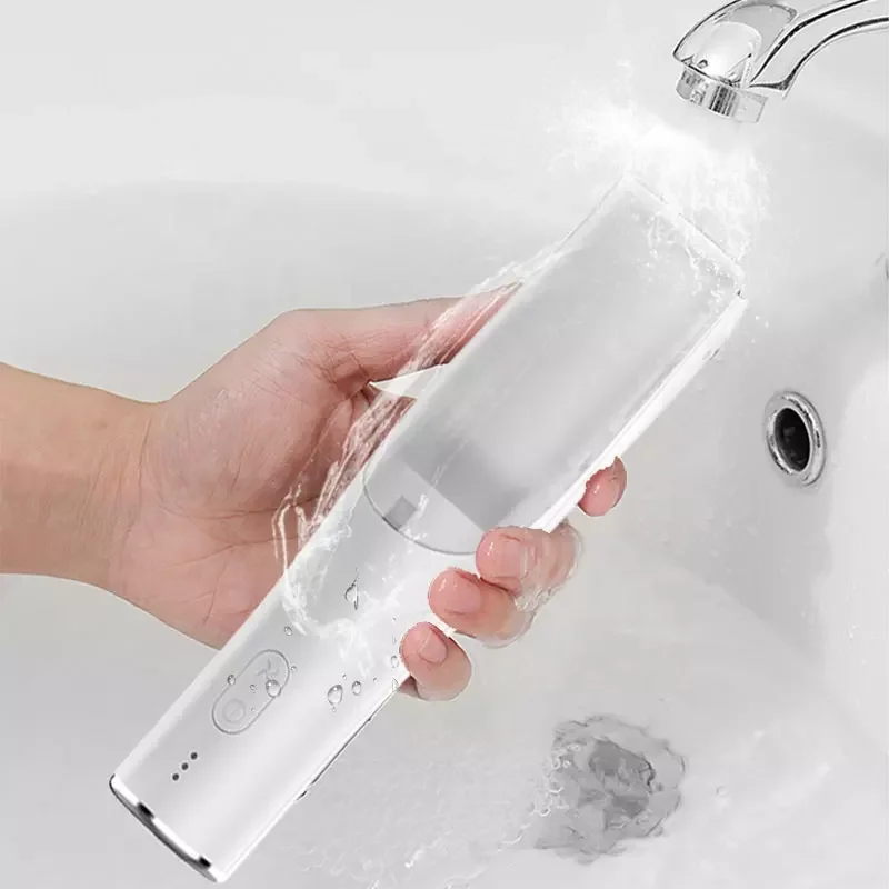 Waterproof ceramic blade hair shaver type c USB charging vacuum hair clipper trimmer machine electric baby hair trimmer