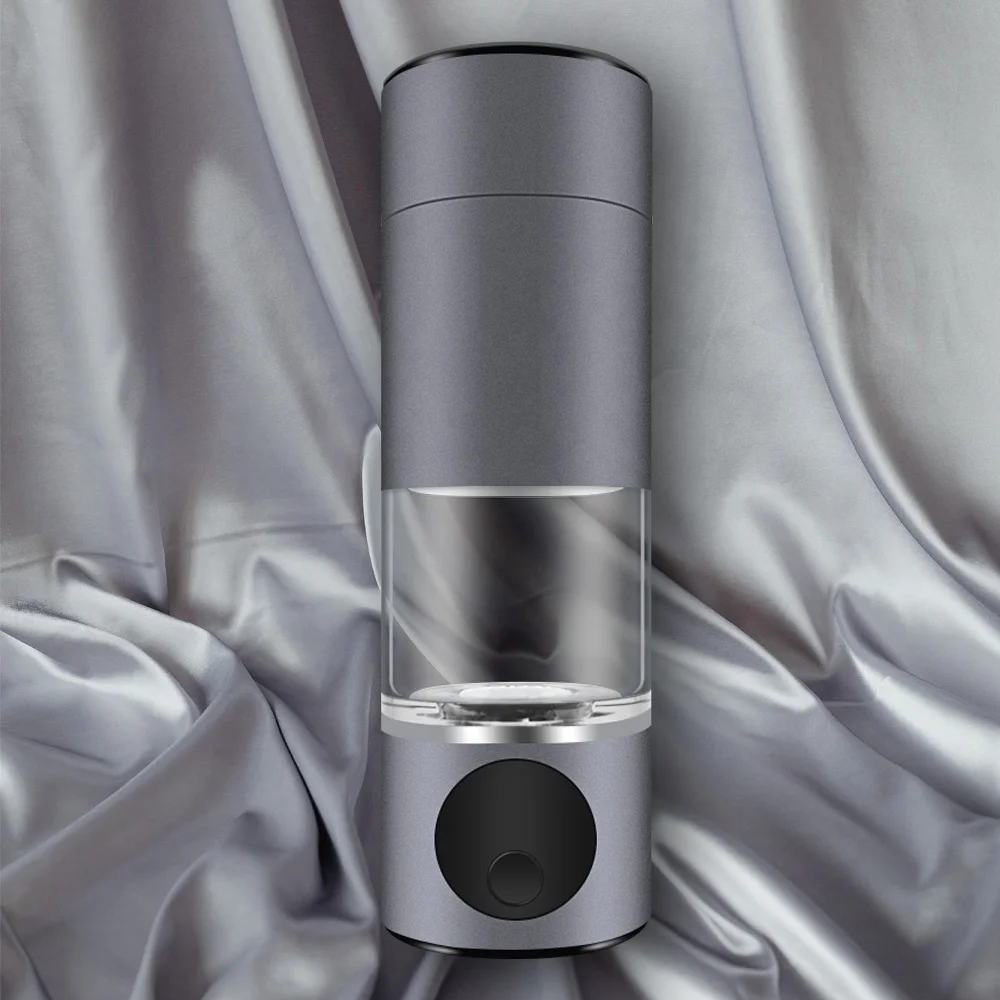 Portable Usb Rechargeable Water Electrolysis Ionizer Cup Hydrogen Water Maker Hydrogen Rich Water Bottle