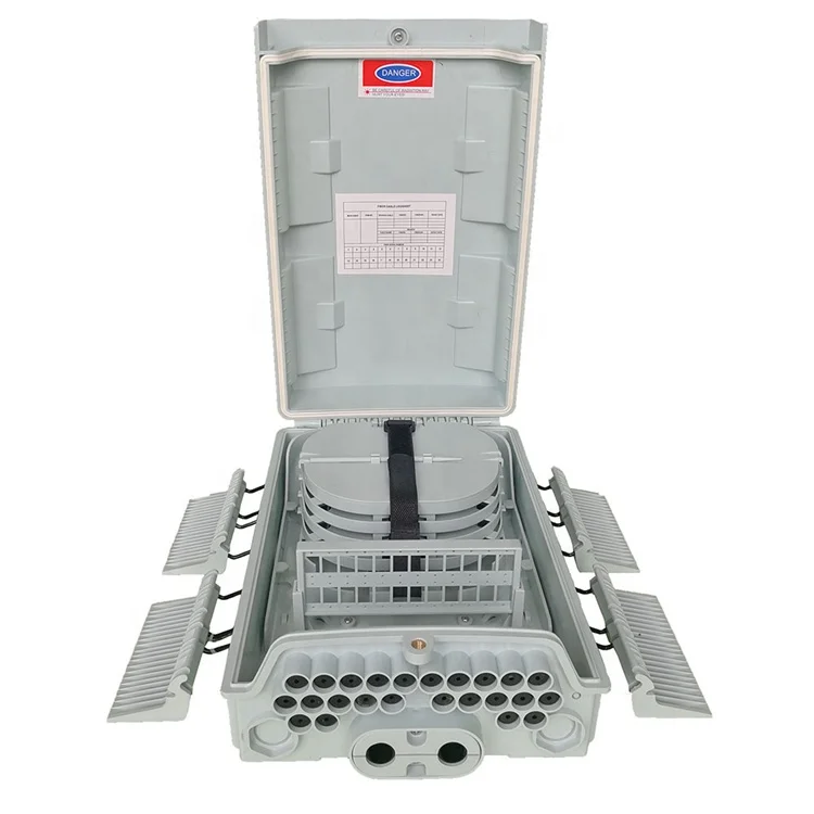 96 портов 1X8 разделитель PLC Оптический Терминал распределительная коробка Наружная волоконная Клеммная коробка