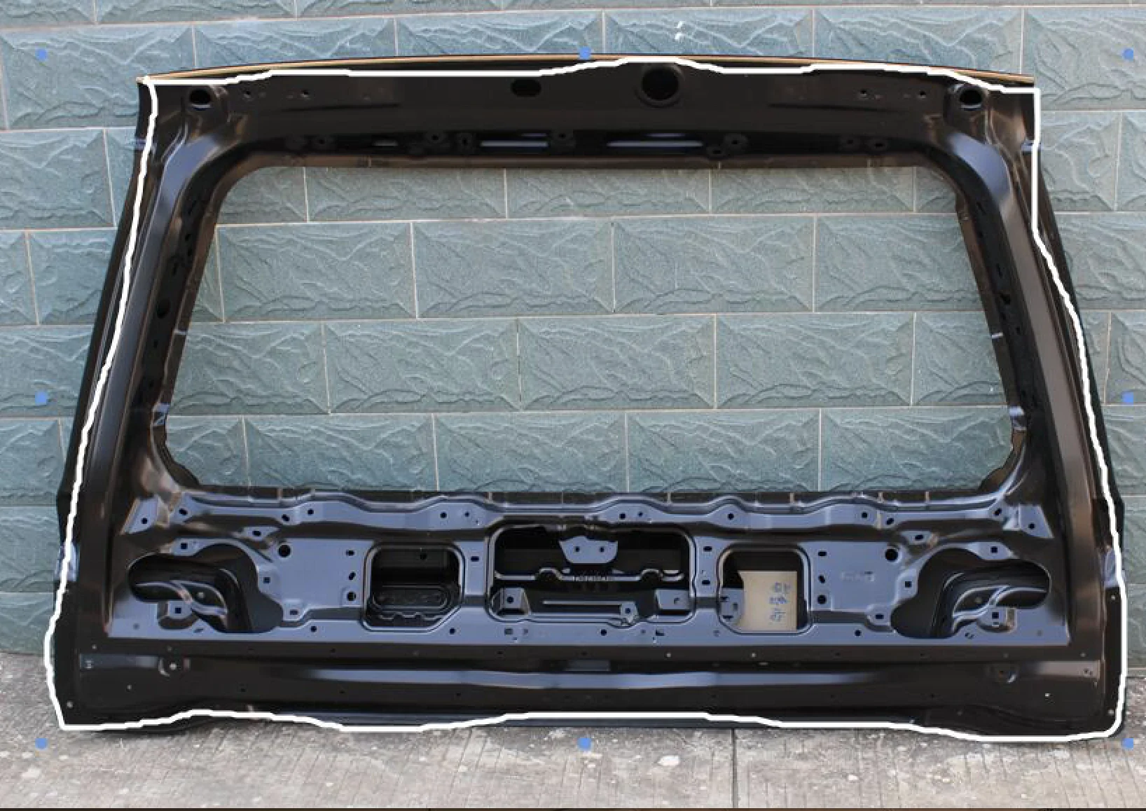 JD AUTO high quality lc200 rear DOOR for Land Cruiser lc200 fj200 2008 2012 2016 2020 2022
