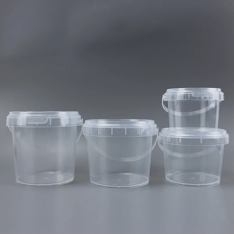 Food Grade PP Plastic Watertight 1L 2.2L 3L 5L Gym Sports Climbing Grip Magnesium Carbonate Ball Block Powder Chalk Bucket