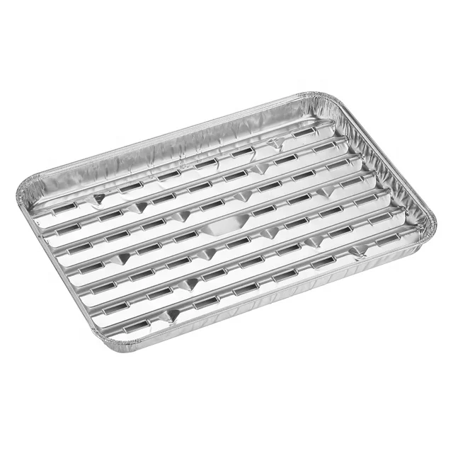 340x222mm large Barbecue BBQ disposable aluminium foil container tray BBQ grill pan Poland Europe UK BB34223F YYSMALLCAP