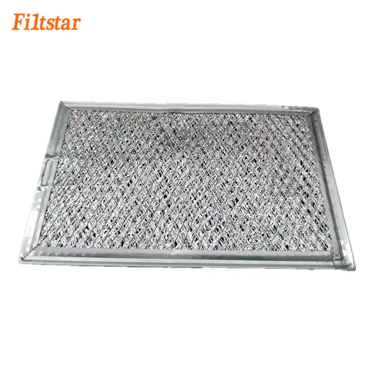 Hot Sale Kitchen Cooker Hood Replacement Botna 5 7/8 X 13 3/8 X 3/32 Microwave Grease Filter For Lg Frigidaire Maytag