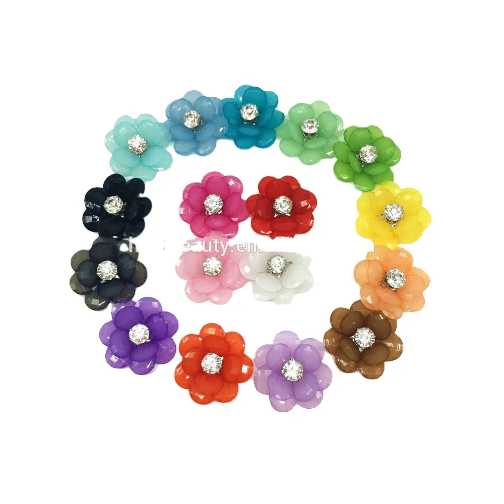 Plastic Flower for DIY Necklace Accessories