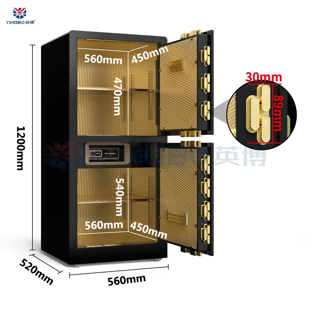 Fingerprint Stash Safe Box